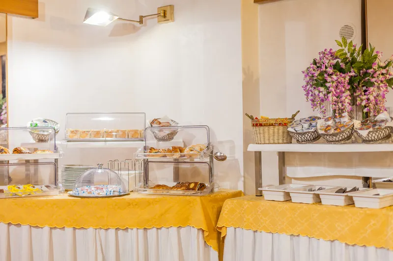 Restaurant, Hotel Galles, Rome