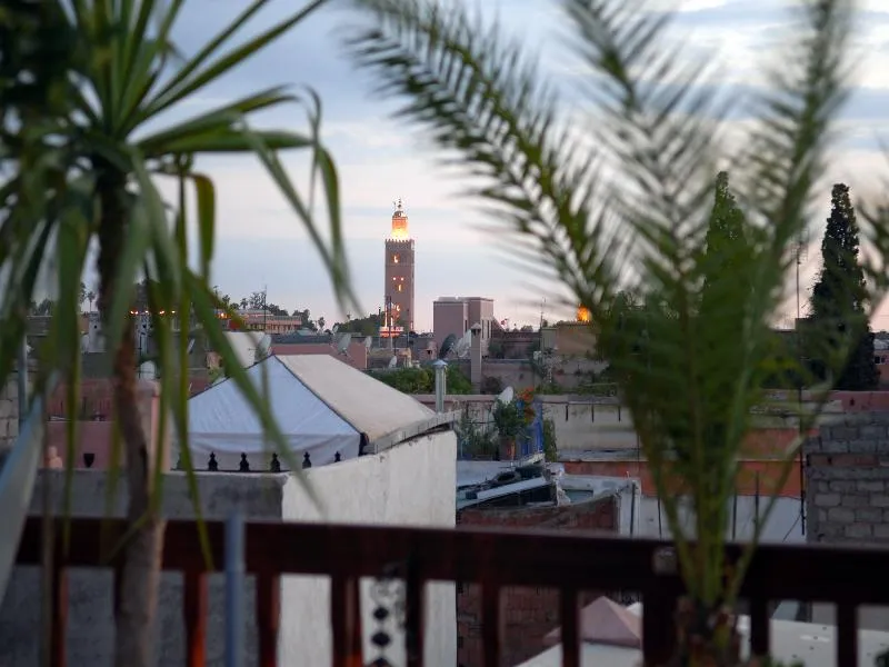 Terrace, Riad Aubrac, Marrakech
