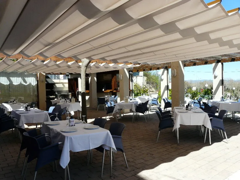 Terrace, El Tollo Hotel Restaurante, Valencia