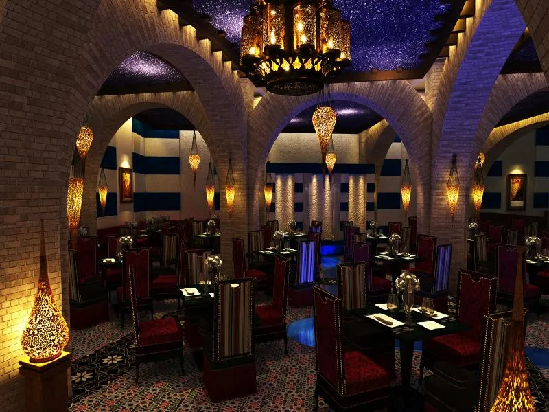Restaurant, Kempinski Palace Cairo, Cairo
