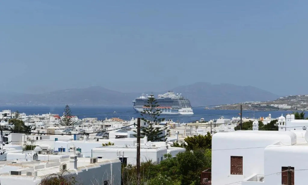 TRIPLE SEA VIEW Room, Elena Mykonos, Mykonos