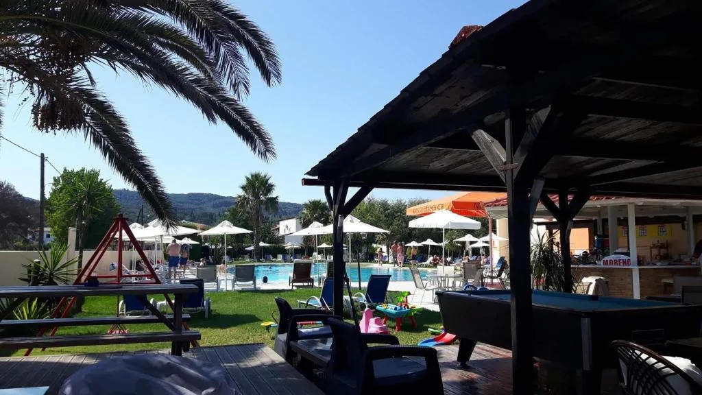General view, Ninos On The Beach Hotel, Corfu