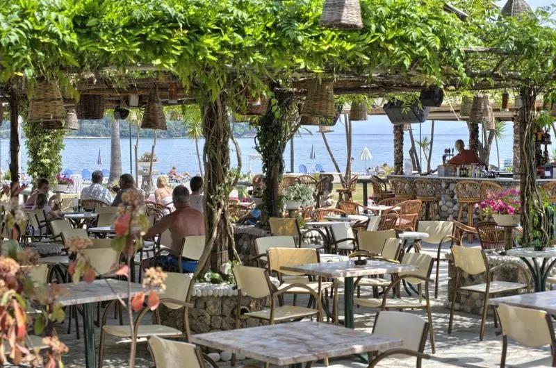 Restaurant, Molfetta Beach, Corfu
