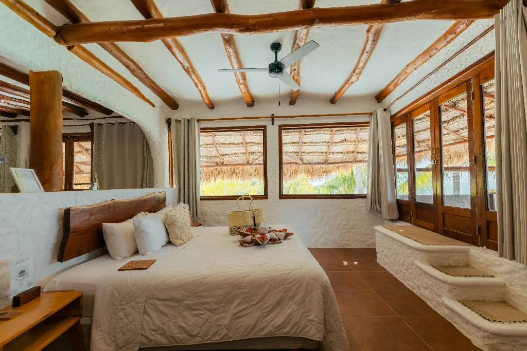 SUITE KING SIZE BED Room, Hotel Las Nubes Holbox, Cancun Area