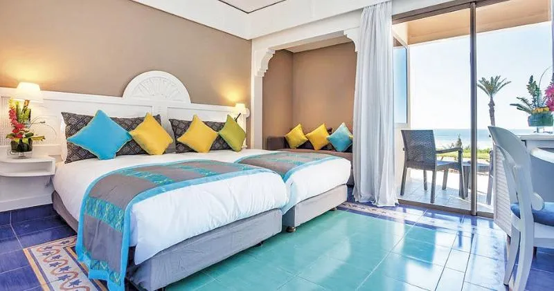 TWIN SEA VIEW Room, Dunes d'Or Ocean Club, Agadir
