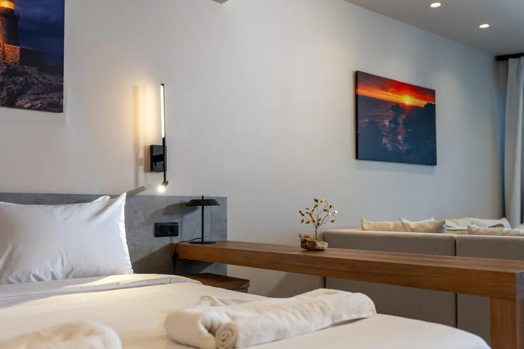 SUITE SEA VIEW ONE BEDROOM Room, Volta Seaside Boutique Hotel, Crete
