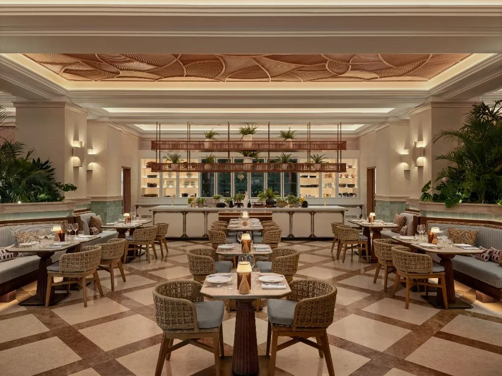 Restaurant, Amara Hotel, Cyprus