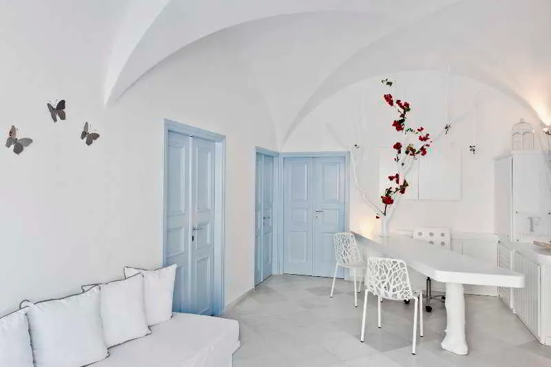 Lobby, Casa Florina, Santorini