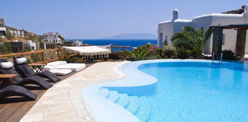 Pool, Nama Villas, Mykonos