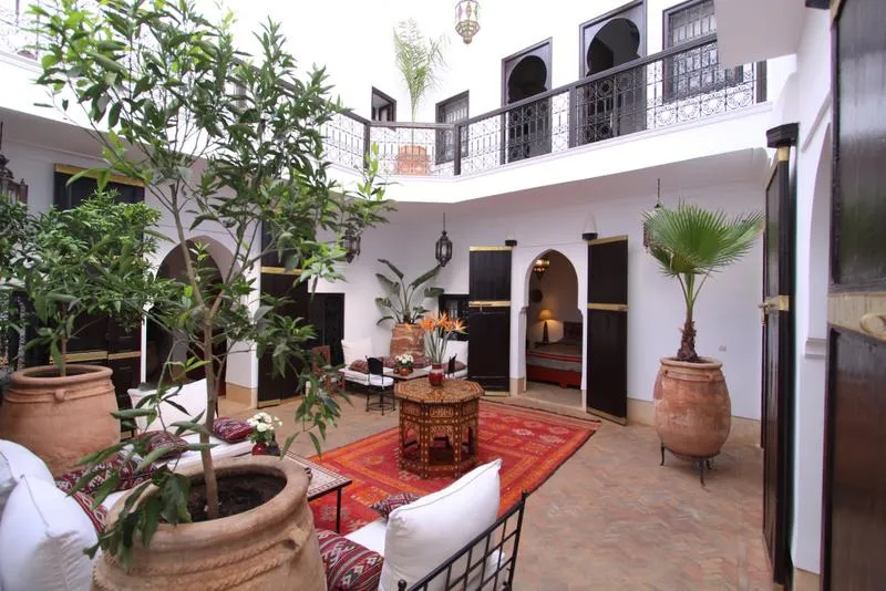 Lobby, Riad Karmela, Marrakech