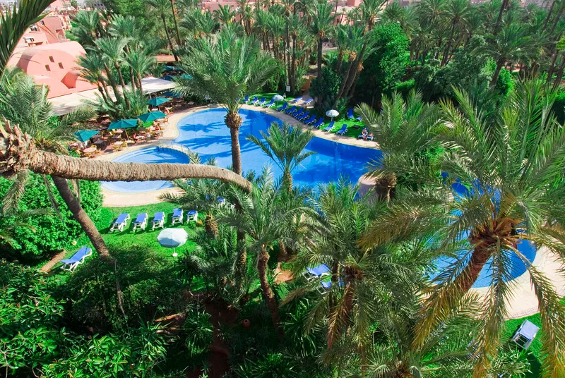 General view, Hotel Marrakech le Semiramis, Marrakech