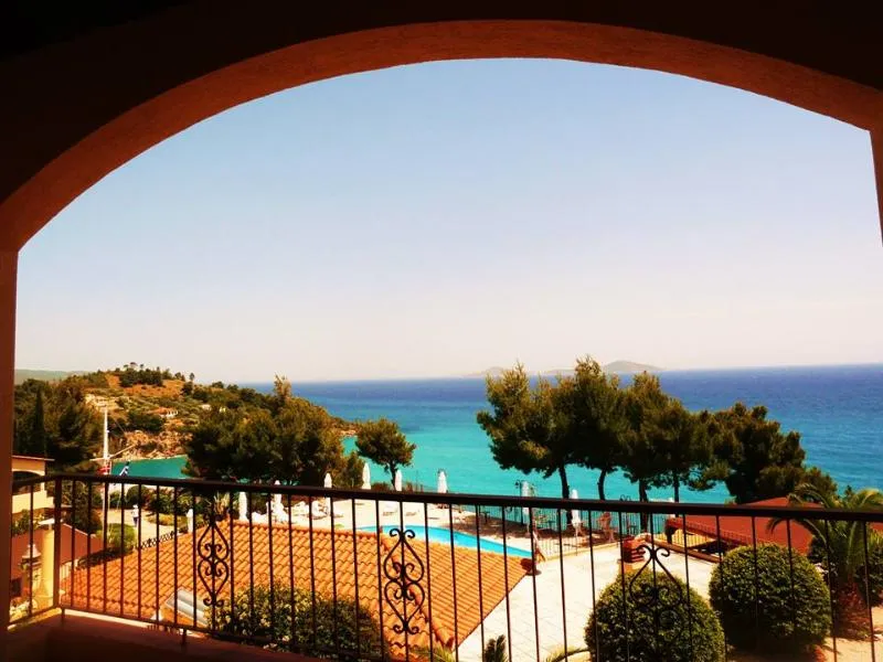 Terrace, Milia Bay Hotel Apartment, Skiathos