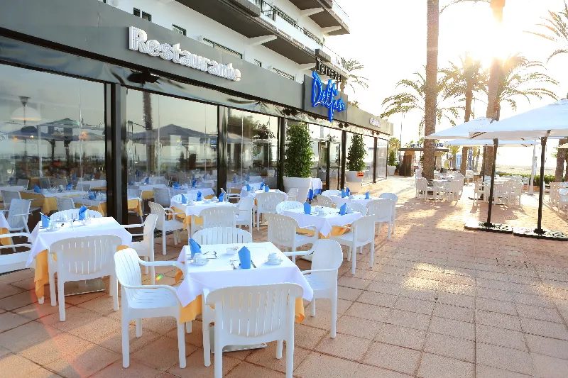Restaurant, Gran Hotel Delfin, Costa Blanca