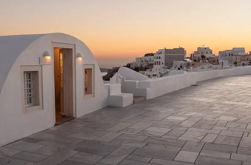 General view, Atrina Canava 1894 Hotel, Santorini