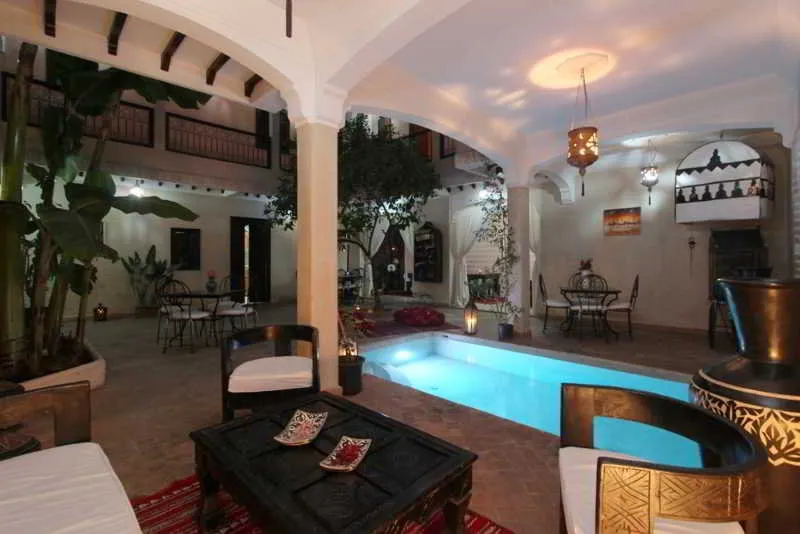 Lobby, Riad L'Oiseau Du Paradis, Marrakech