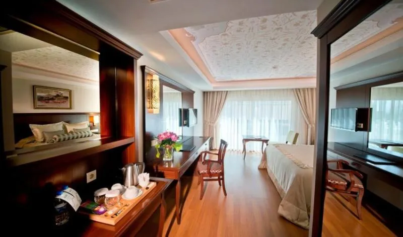 DOUBLE SINGLE USE DELUXE SIDE SEA VIEW Room, Prime Hotel, Antalya