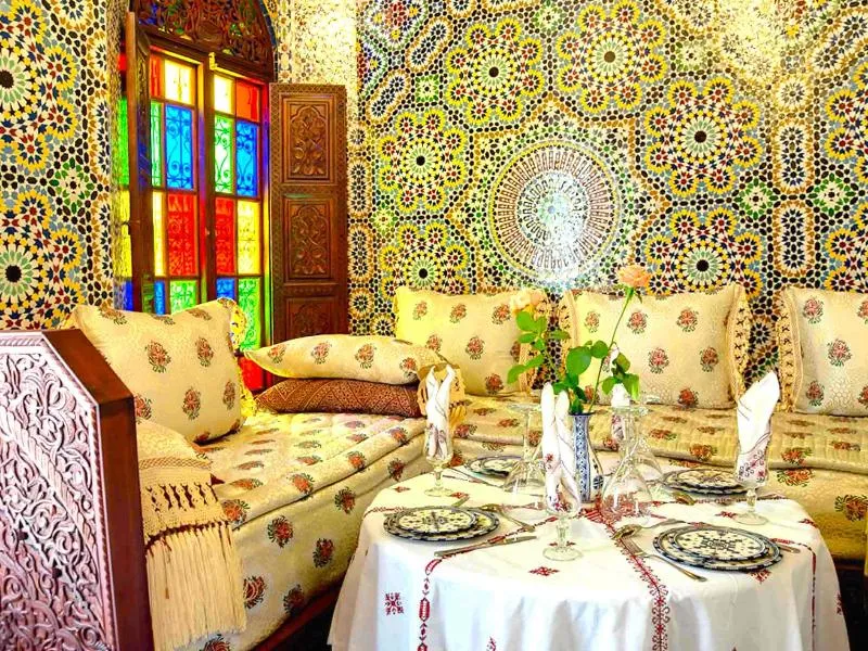 Restaurant, Riad Rcif, Fez