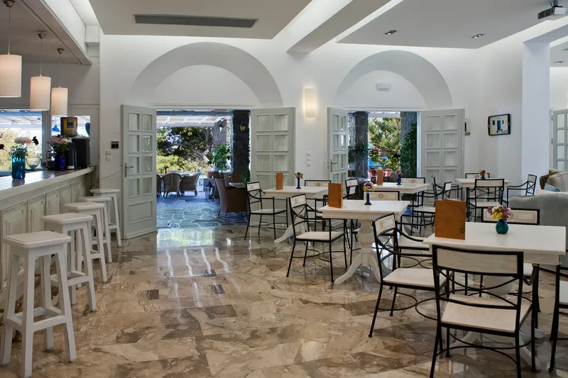 Restaurant, Kamari Hotel, Mykonos