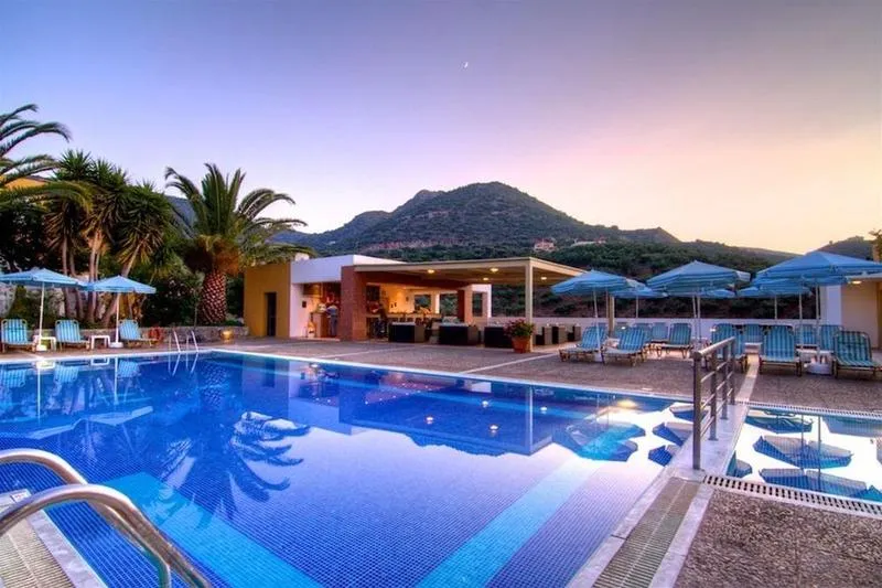 General view, Xidas Garden, Crete