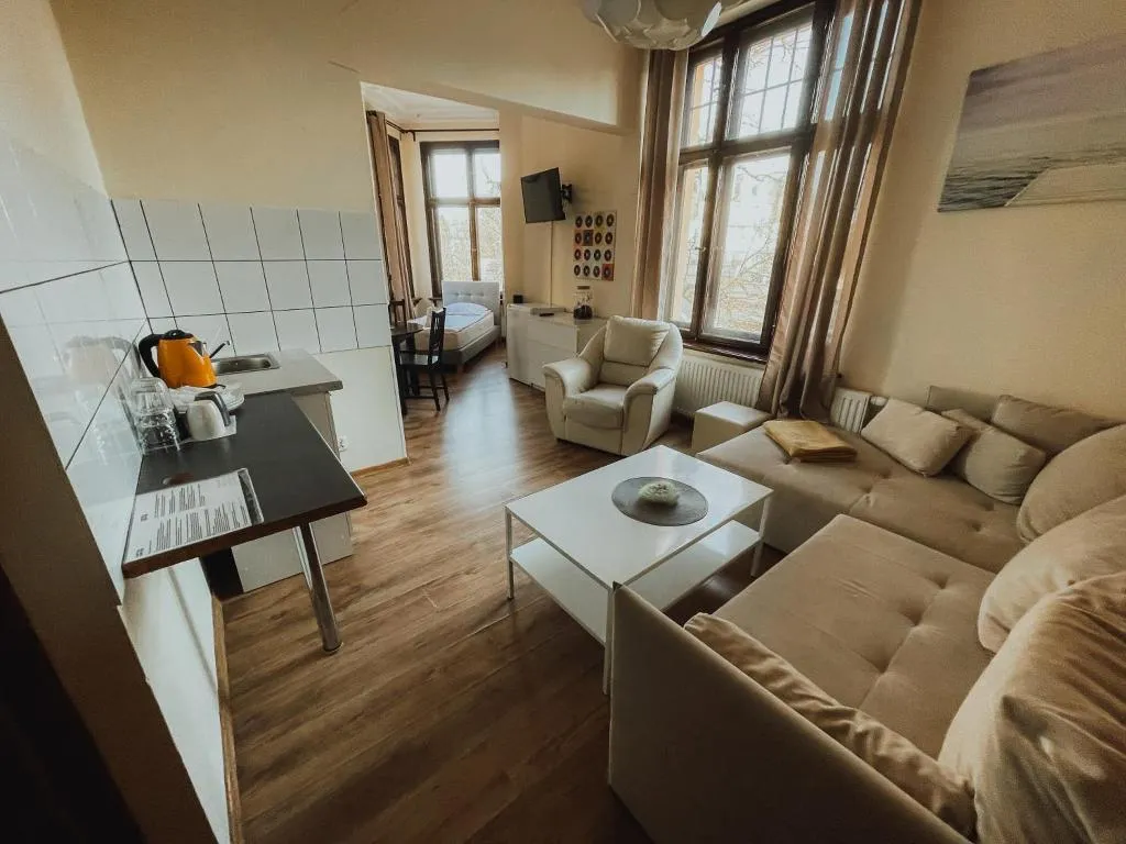 STUDIO KING SIZE BED Room, Central Sopot, Gdansk