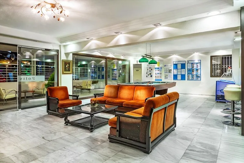 Lobby, Elinotel Polis Hotel, Halkidiki