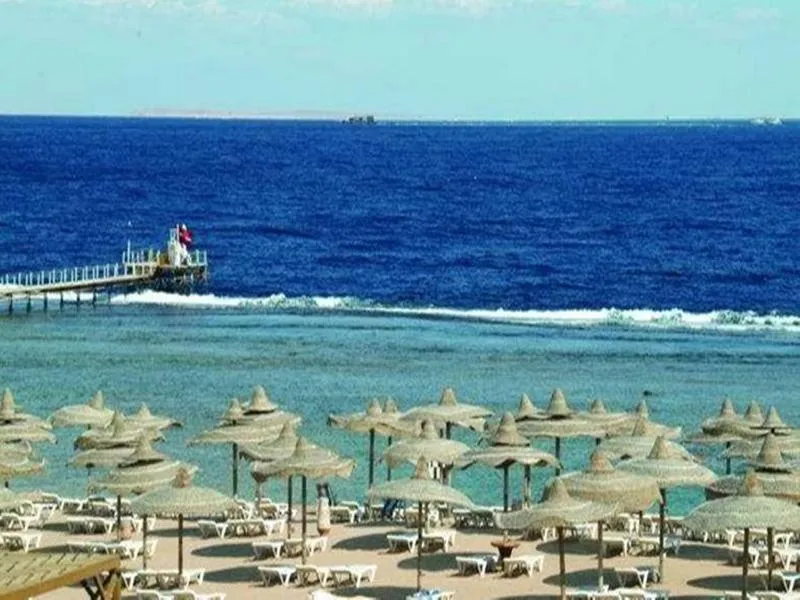 Beach, Charmillion Gardens Aqua Park, Red Sea Riviera