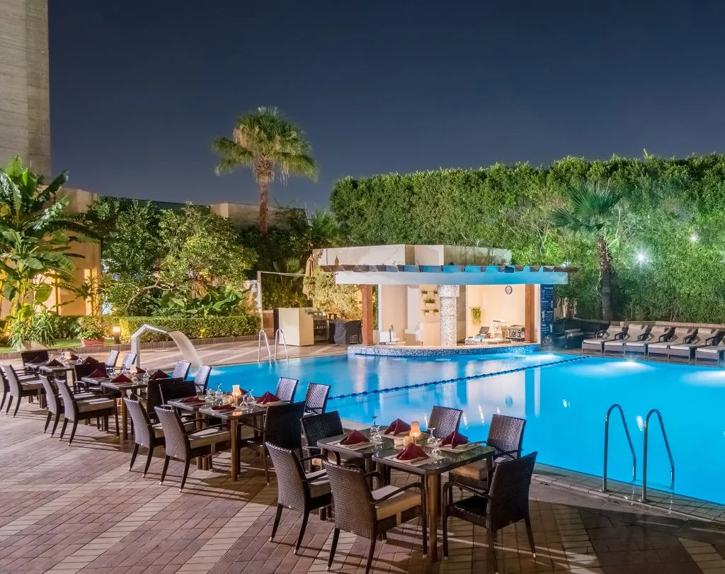 Terrace, Sonesta Hotel Tower & Casino Cairo, Cairo