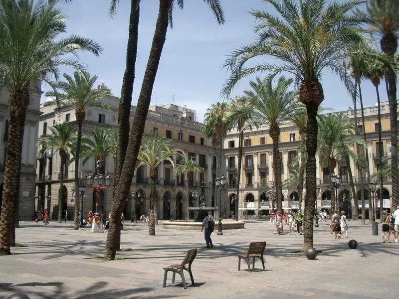 General view, Roma Reial, Barcelona