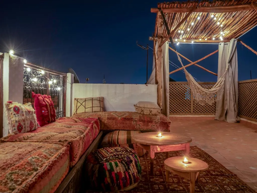 Terrace, Riad Kilimini & SPA, Marrakech