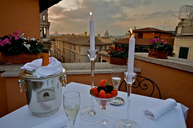 Terrace, Concordia, Rome