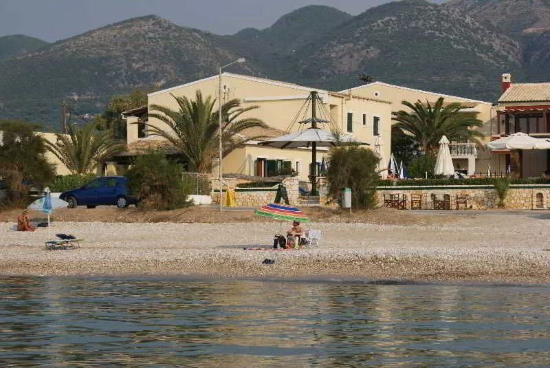 Beach, Beachfront Salvanos, Corfu