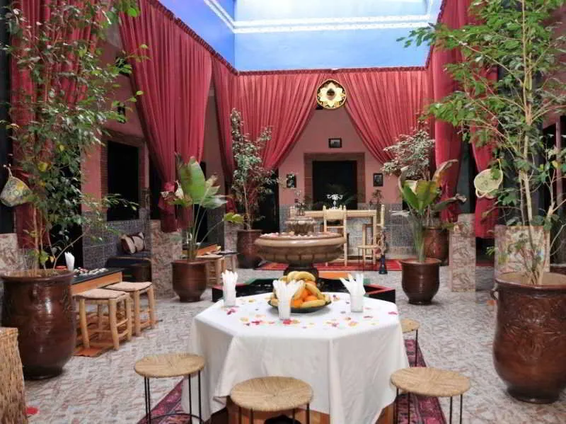 General view, Hotel El Kennaria, Marrakech