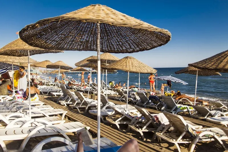 Beach, Infinity Beach Hotel, Antalya