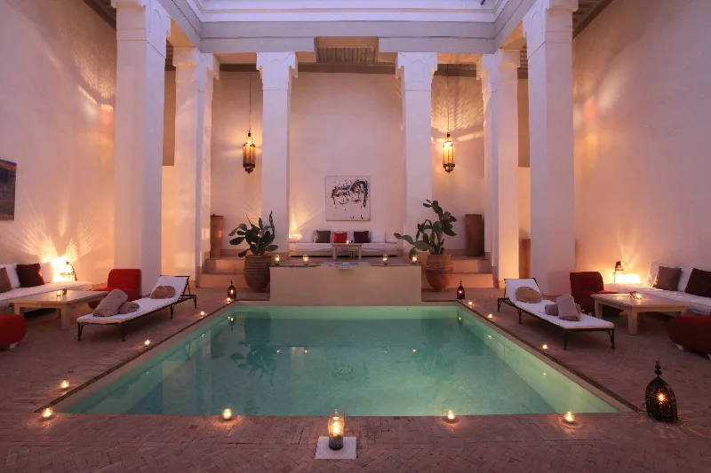 General view, Riad Al Jazira, Marrakech