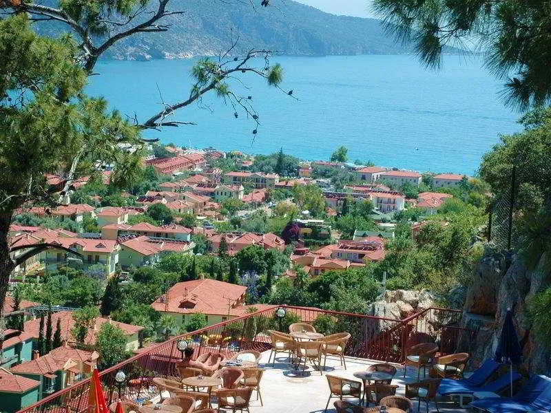 Terrace, Belle Vue Hotel, Dalaman