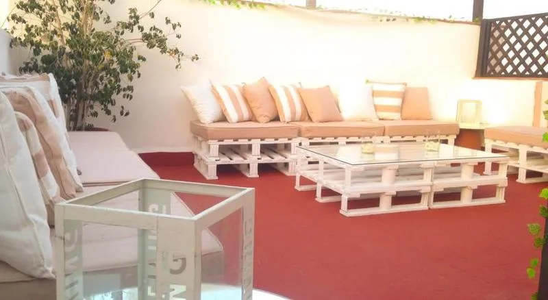 Terrace, Hotel Posta, Palermo