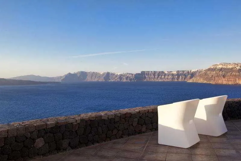 Terrace, Avant Garde Suites, Santorini