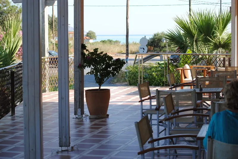 Terrace, Delfina Boutique, Crete