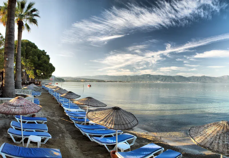 Beach, Omer Holiday Resort, Izmir