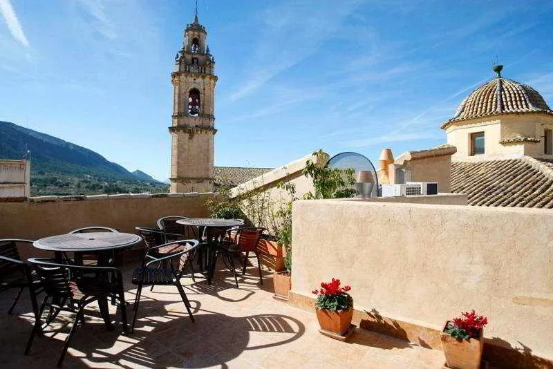 Terrace, Hotel Rural La Fasana, Costa Blanca