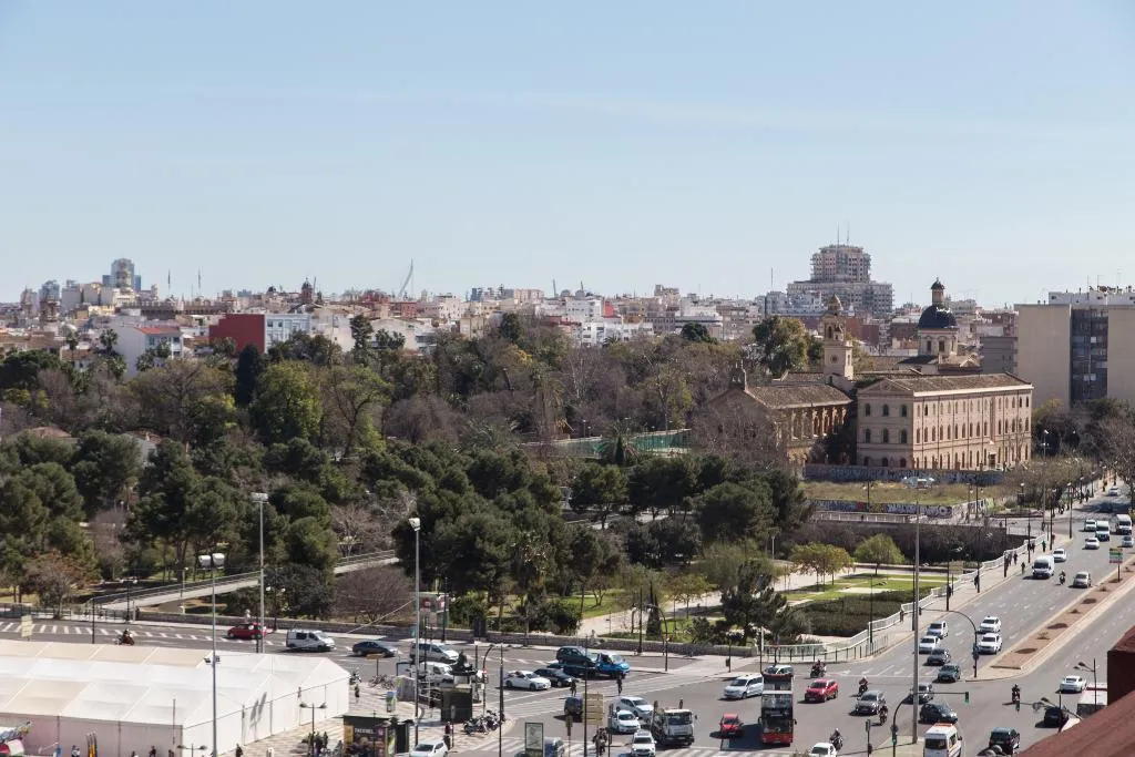 Terrace, Pio XII Apartments, Valencia