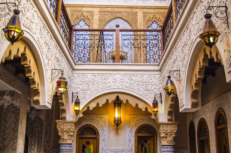 Lobby, Riad Sidi Fatah, Rabat