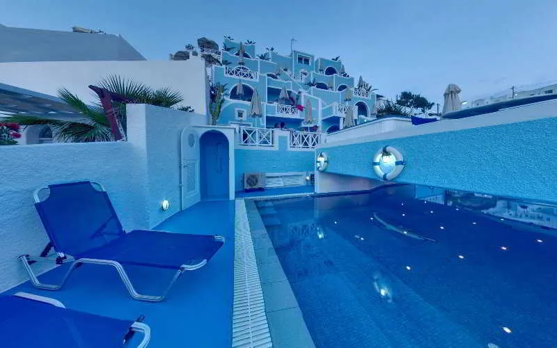 Pool, Kafieris Blue Apartments, Santorini