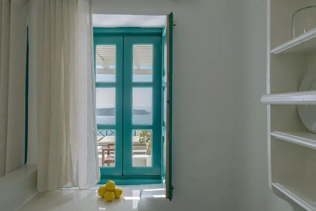 JUNIOR SUITE OCEAN VIEW Room, Afroessa Hotel, Santorini