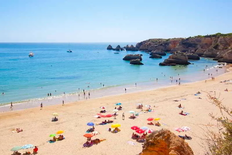 Beach, Mirachoro Portimao, Algarve