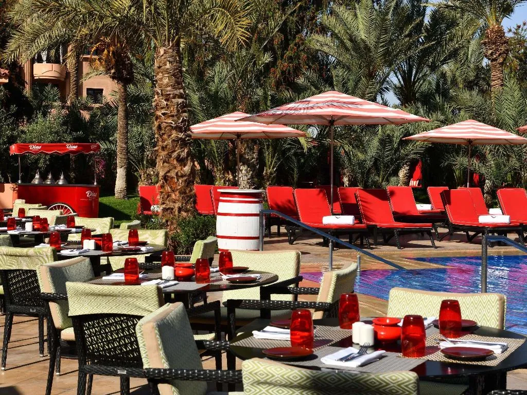 Bar, Movenpick Hotel Mansour Eddahbi Marrakech, Marrakech