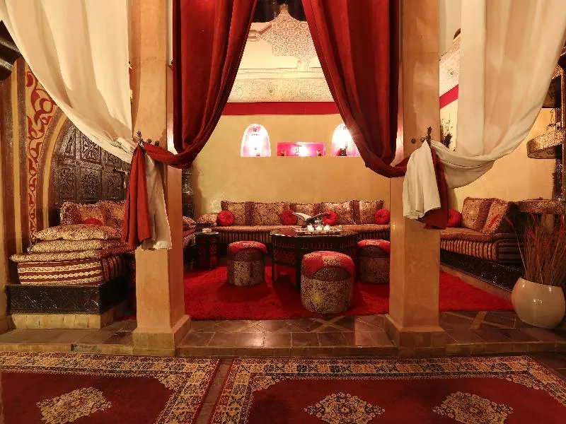 Lobby, Riad Mille Et Une Nuits, Marrakech
