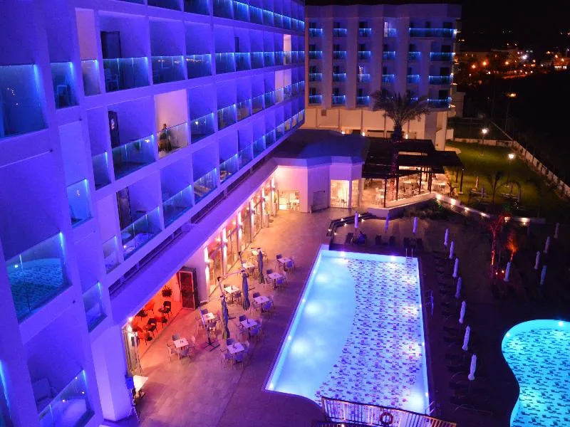 Pool, Vassos Nissi Plage Hotel & Spa, Cyprus