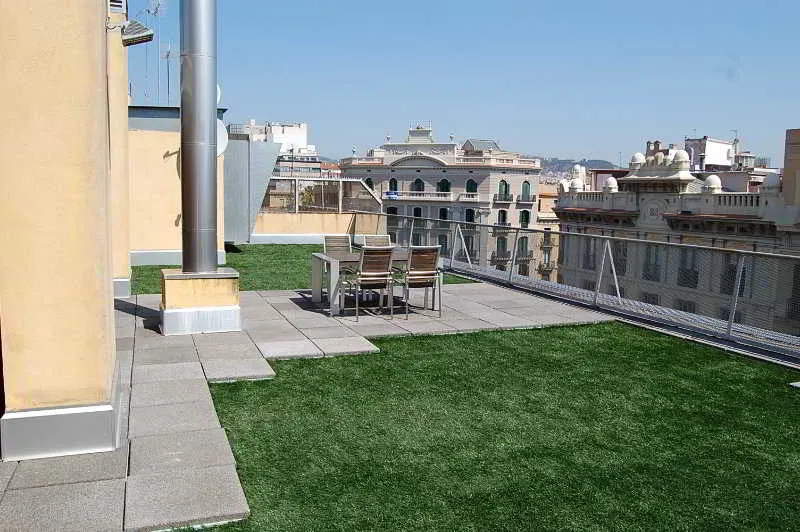 Terrace, Splendom Suites Pau Claris, Barcelona