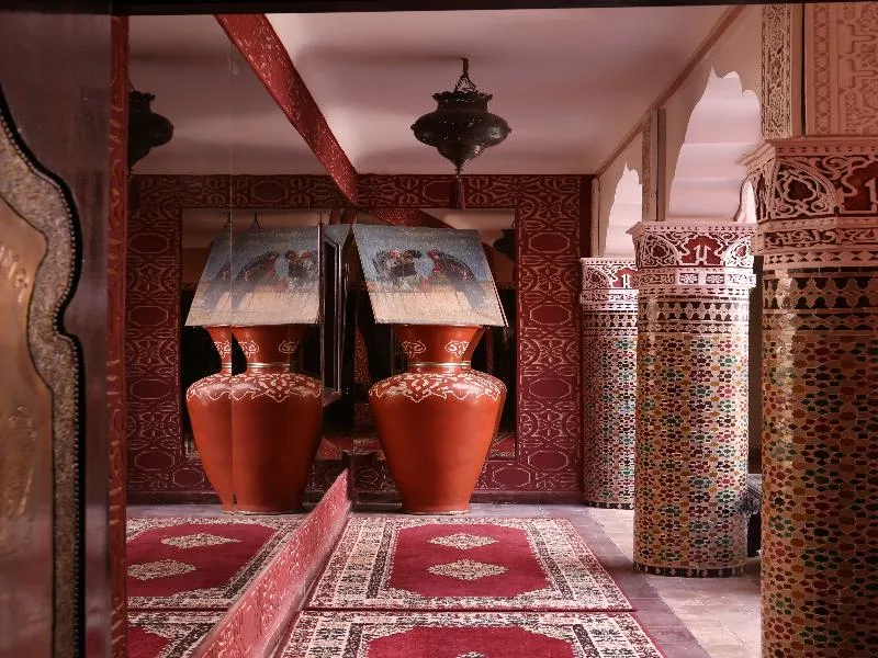 Lobby, Riad Mille Et Une Nuits, Marrakech